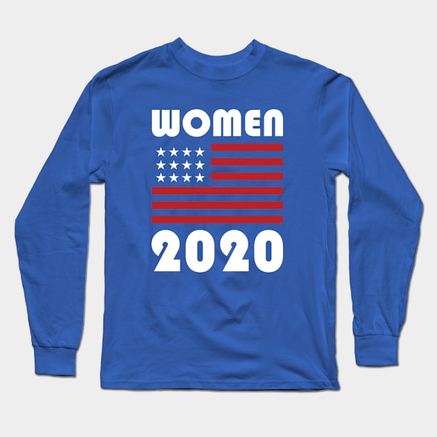 Women 2020 Long Sleeve T-Shirt by PodDesignShop